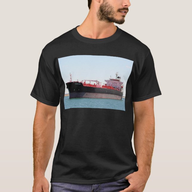 Öl/chemisches Tankerschiff 2 T-Shirt (Vorderseite)