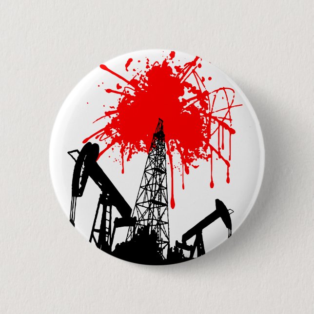 Öl des Bluts Button (Vorderseite)