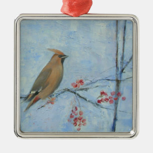 Öl des Waxwing 2013 auf Leinwand Ornament Aus Metall