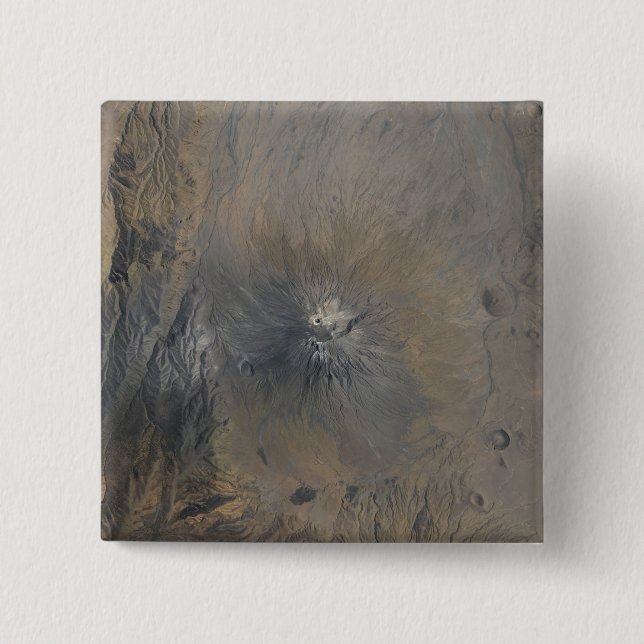 Ol Doinyo Langai in Tansania Button (Vorderseite)