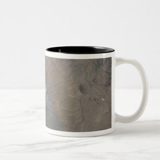Ol Doinyo Langai in Tansania Zweifarbige Tasse (Rechts)