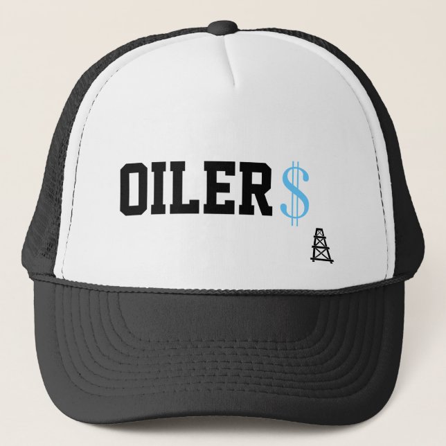 Öl-Geld Truckerkappe (Vorderseite)