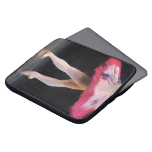 Öl gemalter Ballett-Laptop-Kasten Laptopschutzhülle