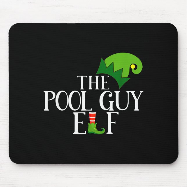Ol Guy Elf Matching Family Group Christmas Party P Mousepad (Vorne)