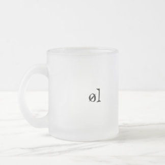 øl mattglastasse