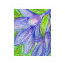 Öl-Pastell-Lila-Blume