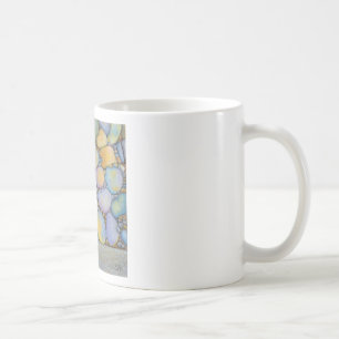 Öl Pastell River Rock und Kies Kaffeetasse