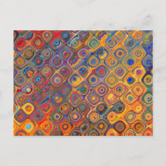 Öl-Regenbogen Postkarte