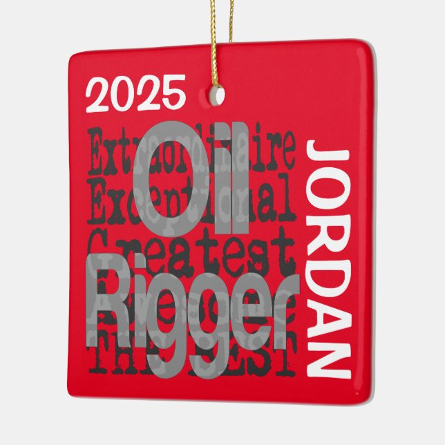 Öl Rigger Extraordinaire CUSTOM Keramikornament (Links)