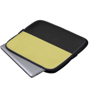 Öl und Gold Neopren Laptopschutzhülle