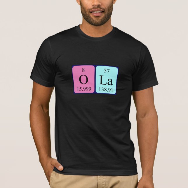 Ola Periodenname Shirt (Vorderseite)