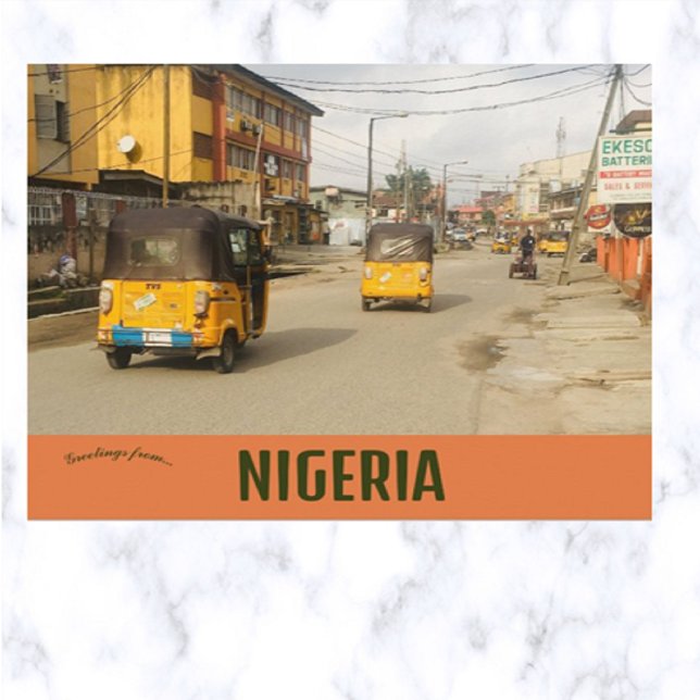 Oladosu St Ikeja Nigeria Postkarte (Von Creator hochgeladen)