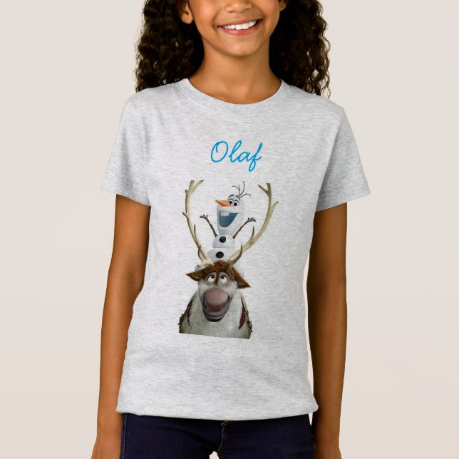 Olaf, gefroren T-Shirt (Vorderseite)