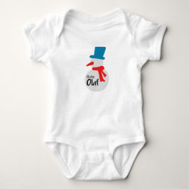 Olaf Snowman Baby Strampler