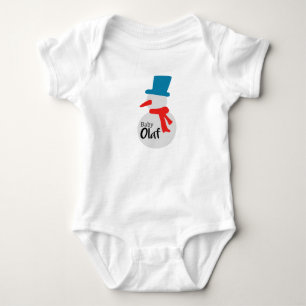 Olaf Snowman Baby Strampler