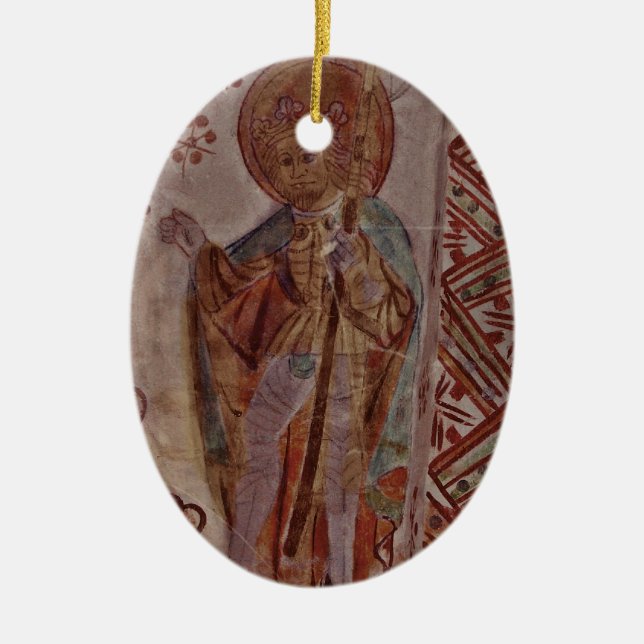Olaf von Norwegen Keramikornament (Vorne)
