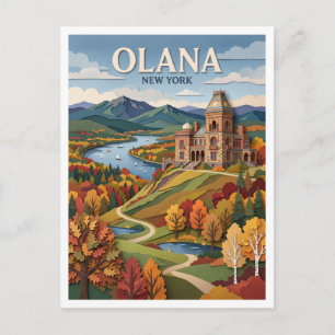 Olana State Historic Site Hudson New York Postkarte