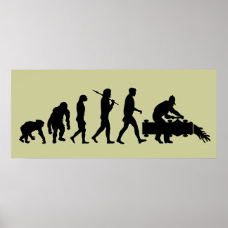 Ölarbeiter Landtechnikgeschenke Poster