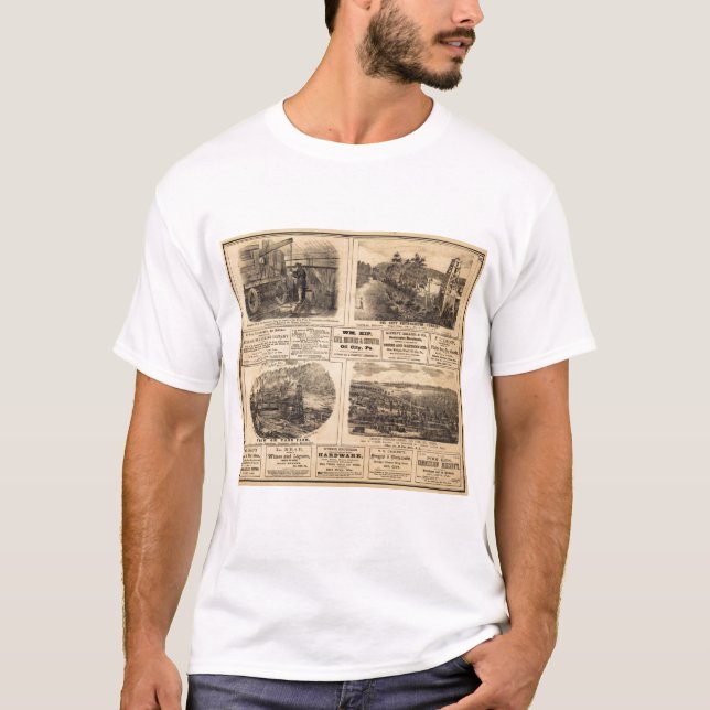 Ölbauernhöfe T-Shirt (Vorderseite)