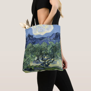 Ölbäume von Van Gogh - Blue Mountain Art Tasche