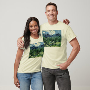 Ölbäume von Vincent van Gogh (1889) T-Shirt