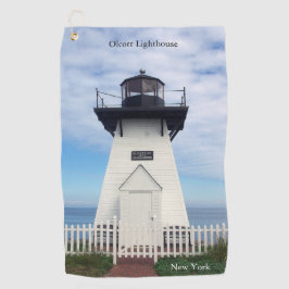 Olcott Lighthouse Golfhandtuch