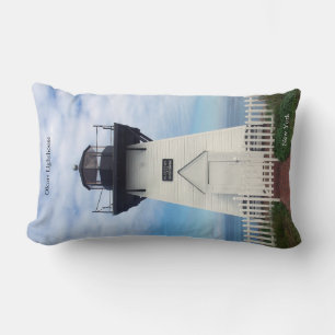 Olcott Lighthouse Lumbalkissen Lendenkissen