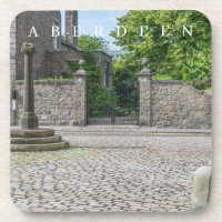 Old Aberdeen Mercat Cross vue dessous de verre