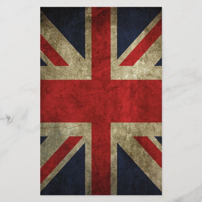 Old Antique UK British Union Jack Flag (Vorderseite)