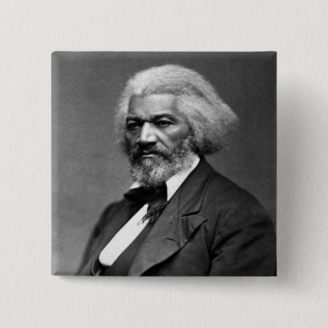 Old Bailey Douglass African American Hero Button (Vorderseite)