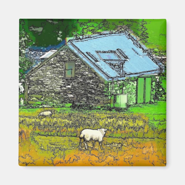 OLD BARN MAGNET (Vorne)