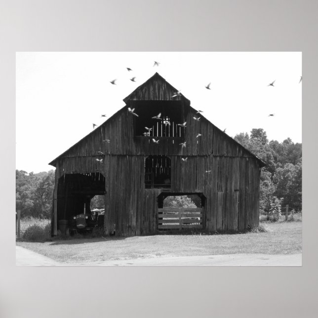 Old barn poster (Vorne)