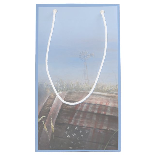 Old Barrel Kleine Geschenktüte (Rückseite)