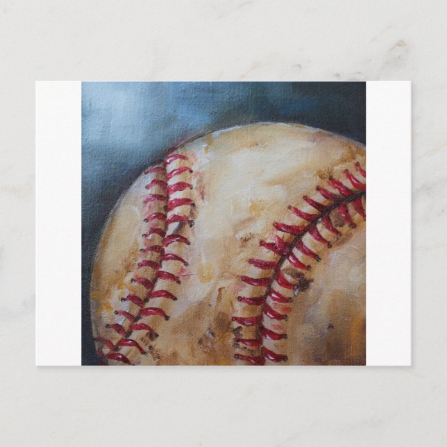 Old Baseball Postkarte (Vorderseite)