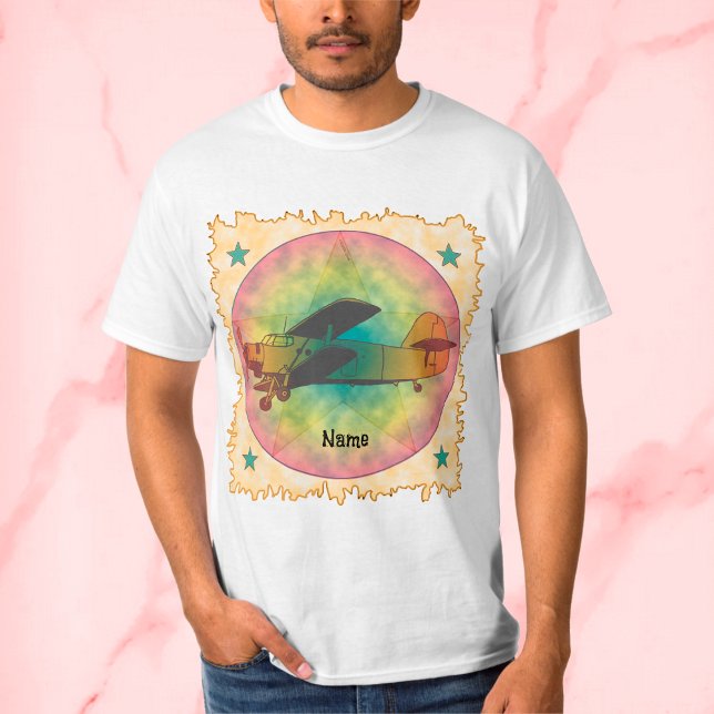 Old Beauty Airplane T - Shirt (Von Creator hochgeladen)