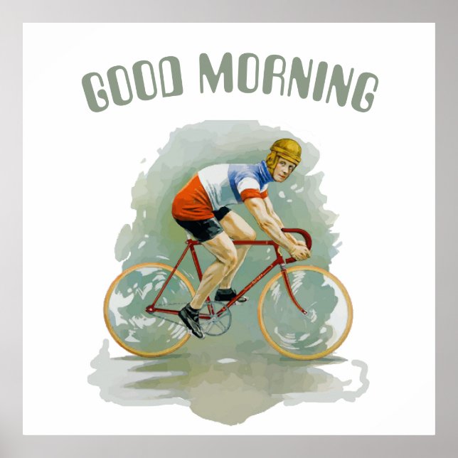 Old Bicycle, ajouter du texte Poster (Devant)