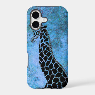Old Blue Giraffe II - Coque iPhone 5/5S