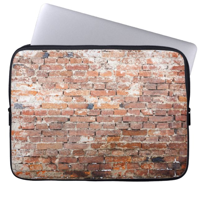 Old Brick Wall Laptopschutzhülle (Vorderseite)