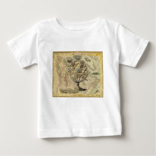 Old British America Explare Polar Bear Compass Map Baby T-shirt