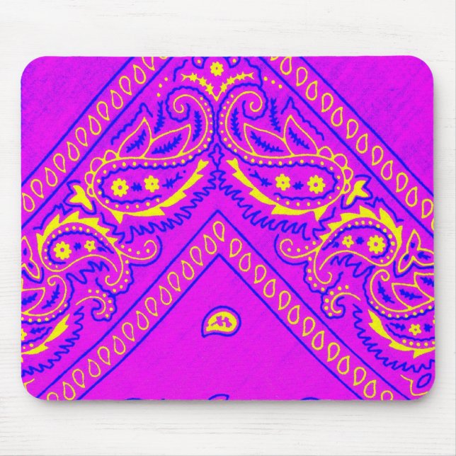 Old Brown Bandana 5 Mousepad (Vorne)