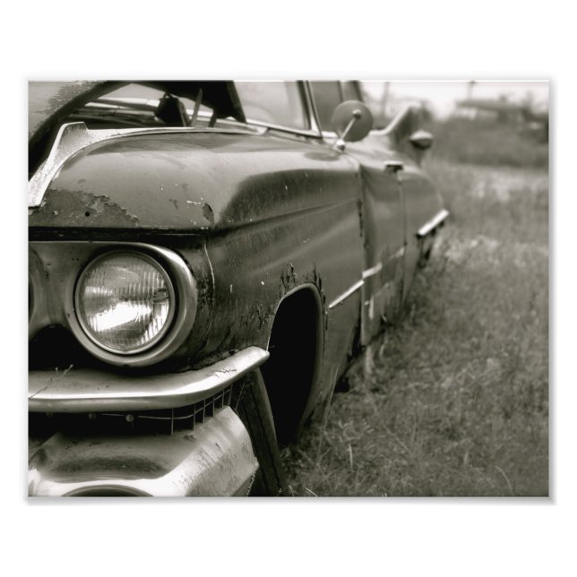 Old Cadillac Print Fotodruck (Vorne)