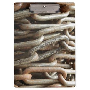 Old Chain Clipboard Klemmbrett