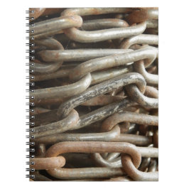 Old Chain Foto Notebook Notizblock