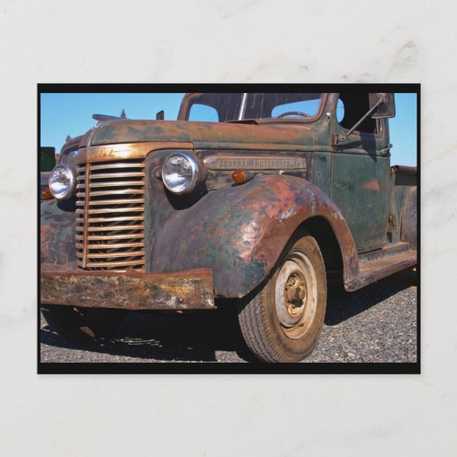 Old Chevy Truck - Postkarte (Vorderseite)