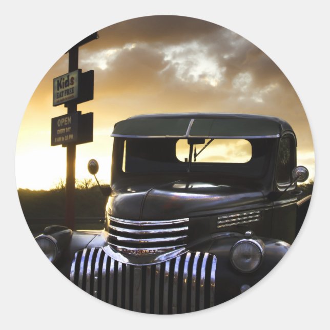 Old Chevy Truck Stickers (Vorderseite)
