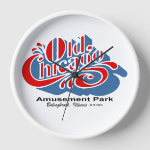 Old Chicago Amusement Park, Bolingbrook, Illinois Uhr
