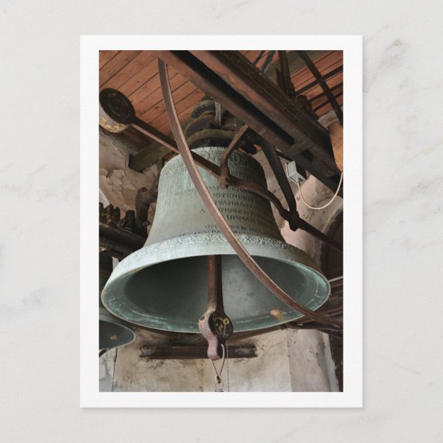 Old Church Bell Postkarte (Vorderseite)