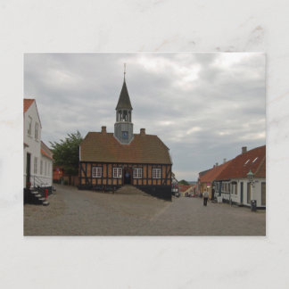Old City Hall, Ebeltoft, Jutland, Dänemark Postkarte