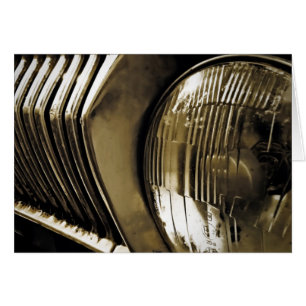 Old Classic Car Headlight