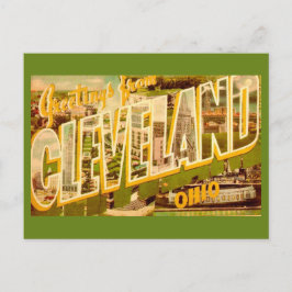 Old Cleveland Ohio Postcard Postkarte